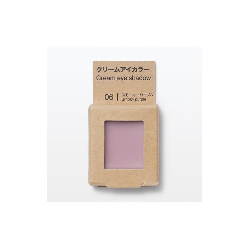 MUJI 84404771 Cream Eye Color Smoky Purple