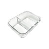 Felio 20717 Heat Resistant Food Container, 2 Divided L32.8 fl