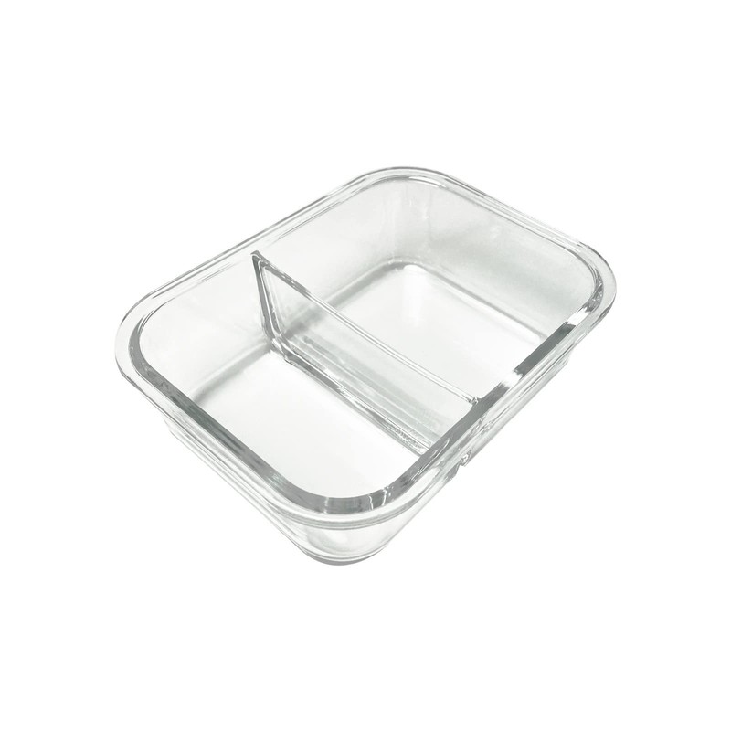 Felio 20717 Heat Resistant Food Container, 2 Divided L32.8 fl