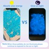 4.8Lbs 1000 PCS Blue Glow in The Dark Rocks for