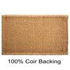 Calloway Mills AZ106352436 Bamboo Palm Coir Doormat, 24" x 36"