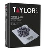 Taylor Pro Digital Kitchen Food Scales with Ultra Thin Design,