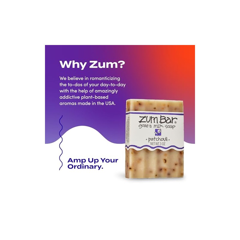 Indigo Wild: Zum Bar Goat's Milk Soap Bar, Patchouli 3