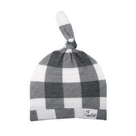 Gorro de cobre perla para bebé, con nudo superior, elástico, suave, Escocia