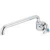 SANEI Horizontal Free-Type Faucet Pipe Length 9.4 inches (240 mm)