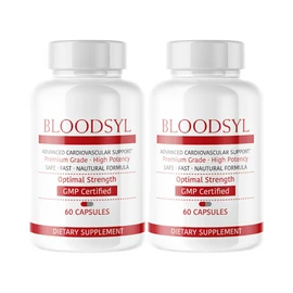 Bloodsyl 2-Pack Bloodsyl Advanced Cardiovascular Support Supplement - 120 Capsules