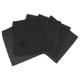 vhbw 5 x Air Filter Compatible with Helios ELSN Series, ELF Series Fan, Bathroom Fan, Ventilation Device - Replacement for Helios 0587