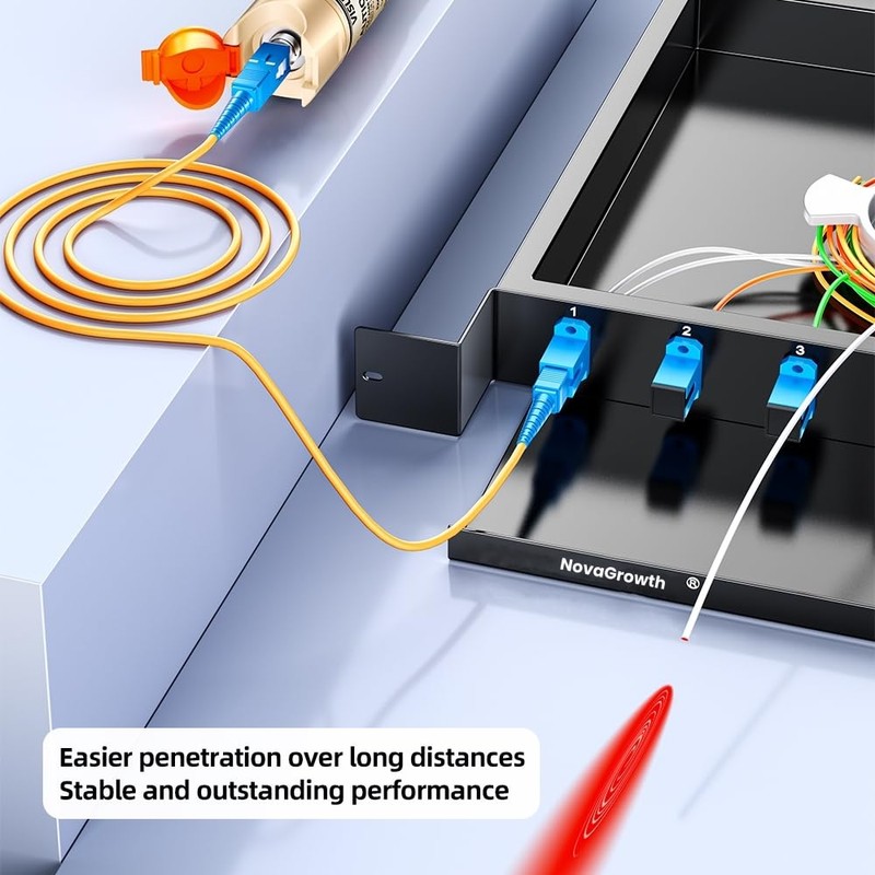 Visual Fault Locator, VFL Fiber Optic Tester Kit - Include