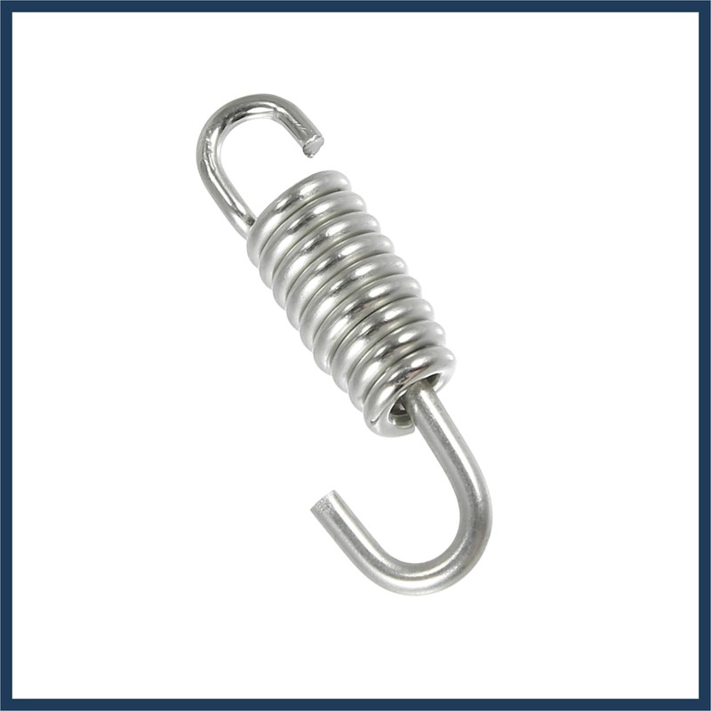 INFINAUTO Motorcycles Universal Exhaust Pipe Spring 40mm 1.57" Stainless Steel