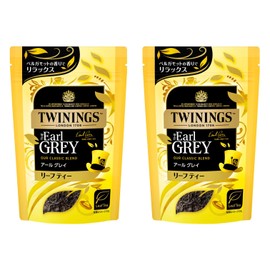 Twining Leaf Pack, Earl Gray, 2.1 oz (60 g) x 2