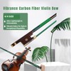 Premium Carbon Fiber Violin Bow 4/4 - Lightweight, Durable, &