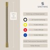 SANTRAS Shower Hose 1.25 m Plastic (PVC) in Bronze with