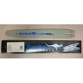Archer 14" Guide Bar 1/4"-043-72DL Replaces 3005 008 3409 MSA160C-BQ MSA200C-BQ