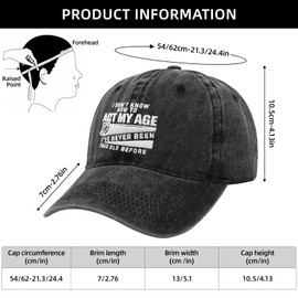 Birthday Gifts for Men Baseball Caps Mens Vintage, Funny Birthday Gifts for Men Who Have Everything Unique Baseball Cap, Cool Stuff Fathers Day for Dad Grandad Husband Uncles