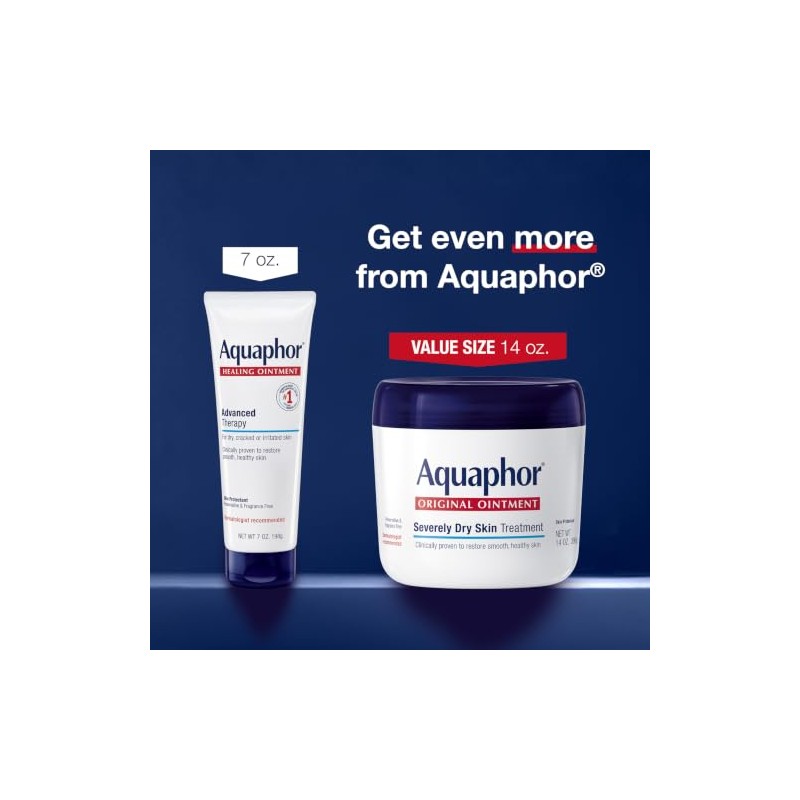 Aquaphor - Pomada curativa, protector para piel seca, agrietada e