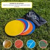 Lusum Pack of 10 Flexible Non Slip Flat Round Rubber
