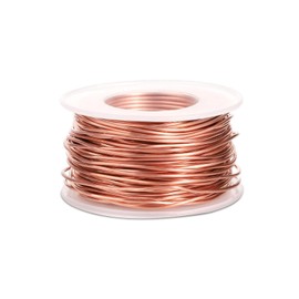 1 Piece Copper Wire 20 Metres (16 Gauge) Pure Bare Copper Wire for Horticulture, Planting & Vegetable Growing. Also Suitable as Snail Protection