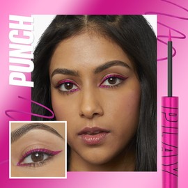 Maybelline Delineador Liquido de Colores Tattoo Liner Play, tono Punch