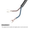 MECCANIXITY CBB60 Run Capacitor 50uF 250V AC 2 Wires 50/60Hz