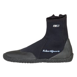 Neo Sport Premium Neoprene Men & Women Wetsuit Boots, Shoes with puncture resistant sole 3mm, 5mm & 7mm for warm, moderate or cold water for watersports: beach, boat, lake, mud, kayak and more! Sizes 4 - 16, Men's 8 / Women's 9