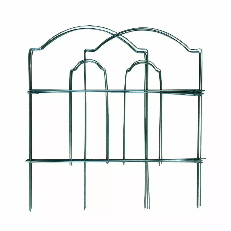 Vigoro 18 in. H x 10 ft. L Cathedral Steel