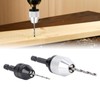 Yosoo 2 Piece Keyless Drill Chucks, 10PCS Bits, Hex Shank
