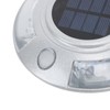 Solar Deck Lights Driveway Dock Lights 12 Led IP68 Waterproof