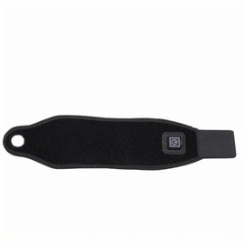 Electric Heated Gloves Fingerless Band Hand Warmer for Women & Men Cold Winter Typing Keyboard Touch Screen Operation USB-Powered Thin Black