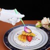 Rainbow Teaspoons, 6-Piece Silverware, Stainless Steel Tea Spoons, Home &