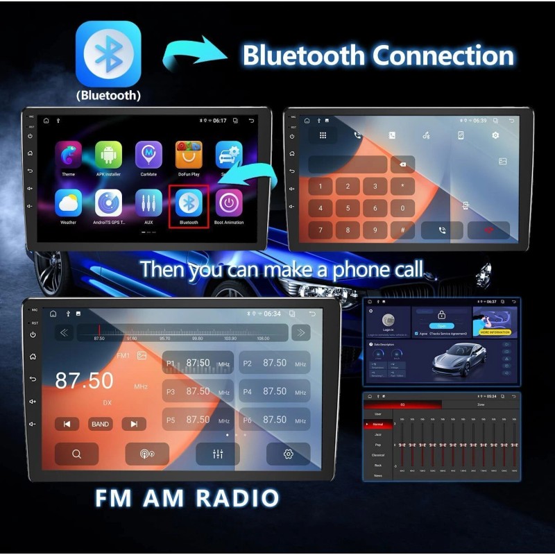 For Mazda CX-9 2007-2015 Carplay Android 13 Stereo Radio 64GB