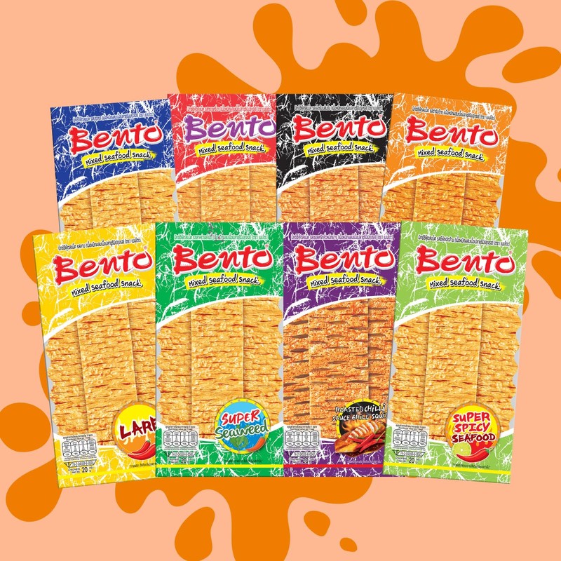 BENTO Mixed Seafood Snack sweet und spicy - 1 x