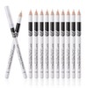 White Eyeliner Pencils, White Eye Pencils 12PCS Professional Highlighters Eyeliner
