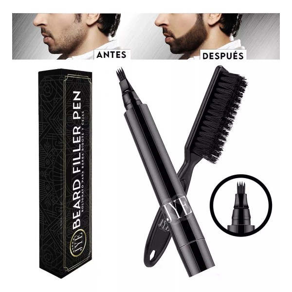 JYE Plumon Para Barba Bigote Cejas Y Cabello Jye Canas