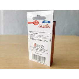 Betty Crocker NEW! Daisy Betty Crocker Birthday Candles (12 pieces) 3 1/8” #20798