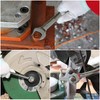 Vokenforu 12mm Ratchet Spanner, Ratcheting Combination Wrench, Hardened Chrome Vanadium