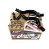 HPS (57-1257-BLK) Black Silicone Radiator Hose Kit for Suzuki RM250