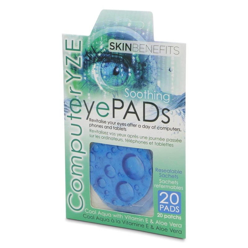 Computer Eyes - Cool Aqua Eye Pads