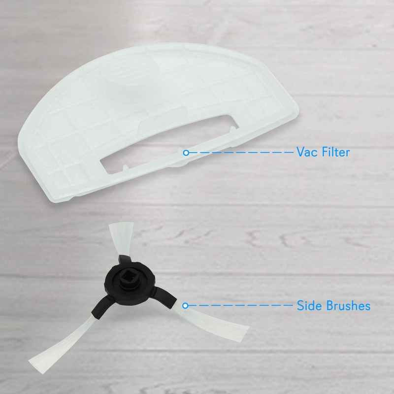 PURE CLEAN PUCRC25 and PUCRC26B Replacement Parts - (4) Rotating