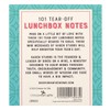 101 Tear-Off Lunchbox Notes for Girls, Inspirational Quotes and Encouragement