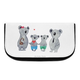 Mr. & Mrs. Panda Cosmetic Bag Koala Family Two - Gift, Brother, Toiletry Bag, Sister, Mum, Family Time, Toiletry Bag, Best Family, neutral, Hand Drawn