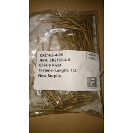 Cherry CR2162-4-06  (CR2162-4-6) Cherry Rivets New Bag of 100