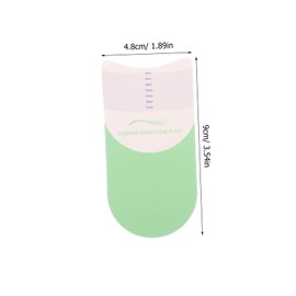 Outanaya 5pcs Eyelash Measuring Ruler Durable Lash Tech Supplies for Precise Eyebrow Lash Measurement Tools for Symmetrical Eyelash Extensions