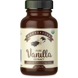 Vanilla Bean Kings Organic Madagascar Vanilla Extract - 1 Gallon
