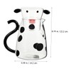 FUNOMOCYA Cute Cow Pitcher Set l Cold Water Bottle Fridge