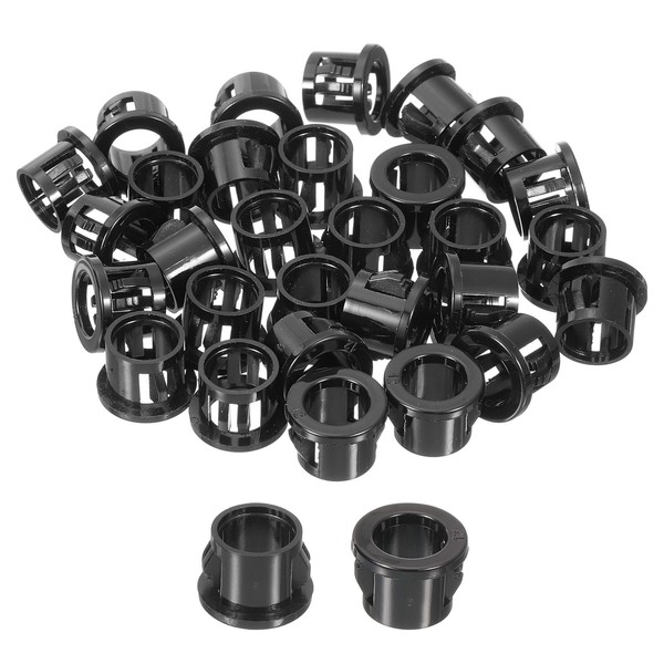 uxcell Cable Snap Bushing Grommets 66 Pcs 12mm/0.47" Mounting Diameter