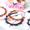 MBAIYO 4Pcs Headband With Clips,Bangs Hairstyle Hairpin Headband Toothed Bands