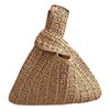 A.WAVE Handmade Straw Knot Bag for Women Summer Handbag Top