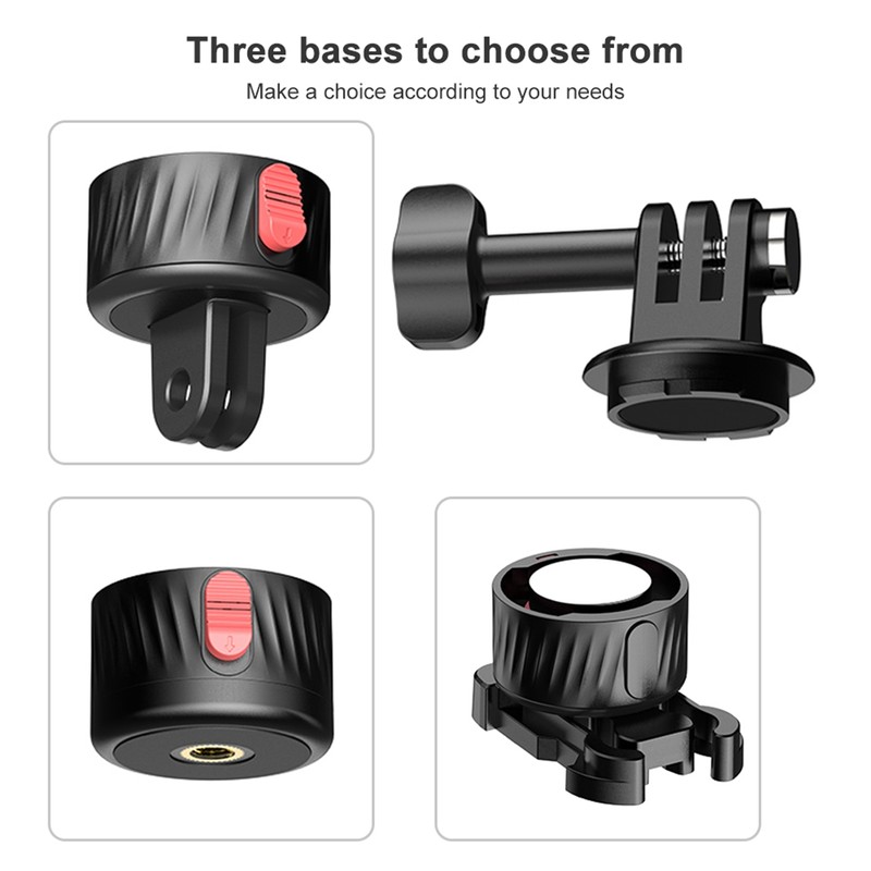 Magnetic Suction Adapter Tripod Adapter Quick Release Base Mount Action