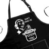 POFULL Funny Hostess Apron Don't Make me Poison You Apron