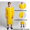 ELEBOX Waterproof Apron Smock with Long Sleeves, Safety lab Aprons